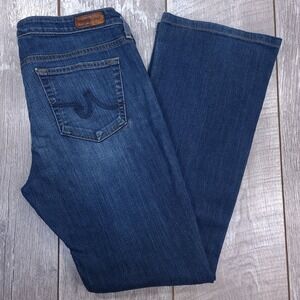AG Adriano Goldschmied The Angel Jeans Womens 30 Blue Low Rise Bootcut Denim
